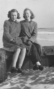 Janet and Adele 1945 Rockaway