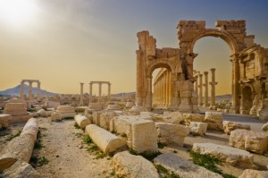 Palmyra, ancient Syrian ruins
