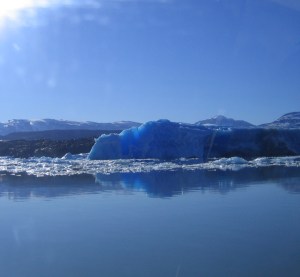 Blue glacier